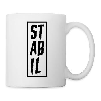 STABIL - BLOCK - Tasse - Weiß - Rechts