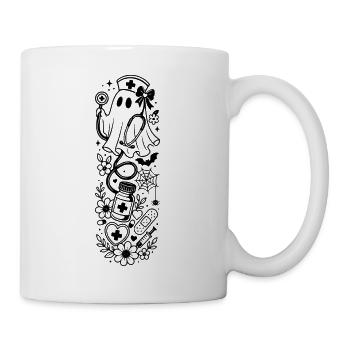 Krankenschwester Geist - Tasse - Weiß - Rechts