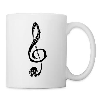 note - Tasse - Weiß - Rechts