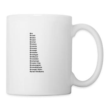 Frère Broski Bromo Brotein Frères Amis - Mug blanc - blanc - Droite