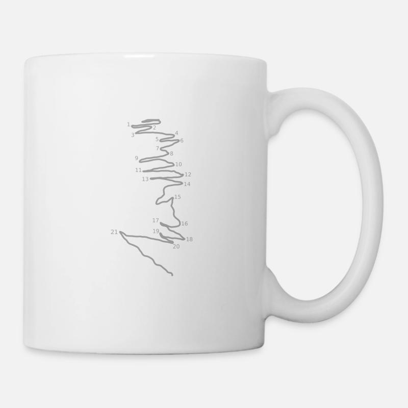 Alpe d’Huez - Mug blanc - blanc