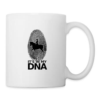 Dressur Dressurreiten Dressurreiter Reiten Pferd - Tasse - Weiß - Rechts