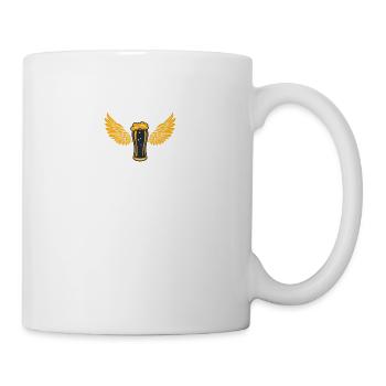 Bier - Tasse - Weiß - Rechts