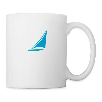 Voilier - Mug blanc - blanc - Droite