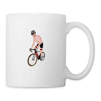 Scène de montagne - L'Alpe d'Huez - Mug blanc - blanc - Droite