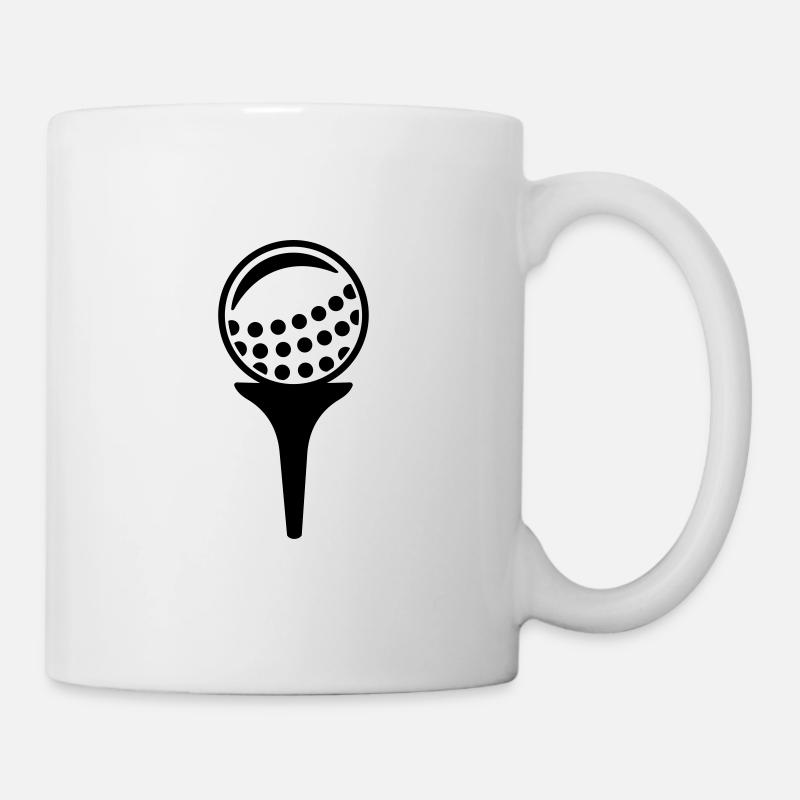 Golfball - Tasse - Weiß