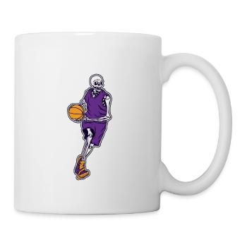 Basketball Skeleton - Mug - white - Right