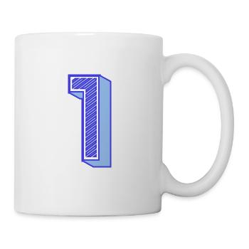 1. 1 YEAR. 1st ANNIVERSARY. 1 YEAR BIRTHDAY - Mug - white - Right