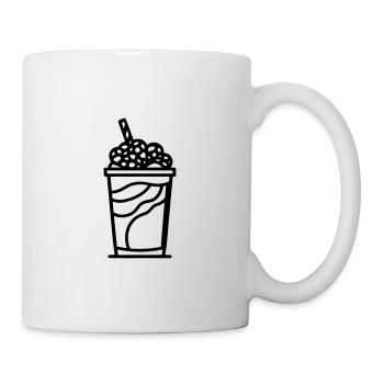 Milchshake - Tasse - Weiß - Rechts
