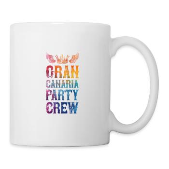 Dicton de l’équipe de fête de Gran Canaria - Mug blanc - blanc - Droite