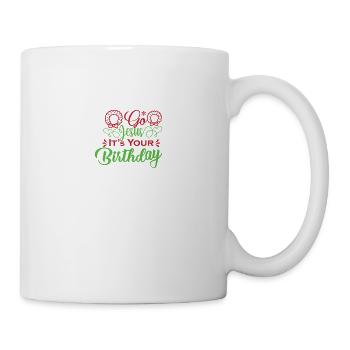 Go Jesus It s Your Birthday - Mug blanc - blanc - Droite