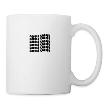 Coffee coffee black - Tasse - Weiß - Rechts
