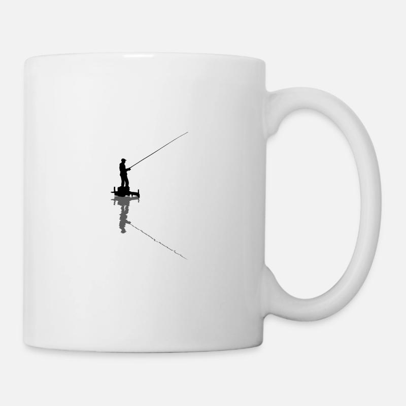 Angler - Tasse - Weiß