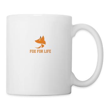 Fuchs fürs Leben 2 - Tasse - Weiß - Rechts