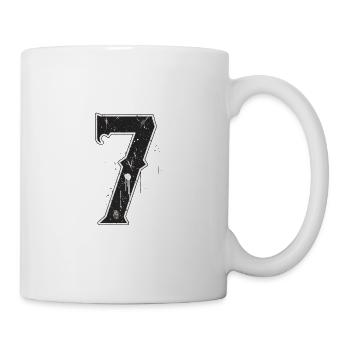 Galactic Number Seven Design - Mug - white - Right