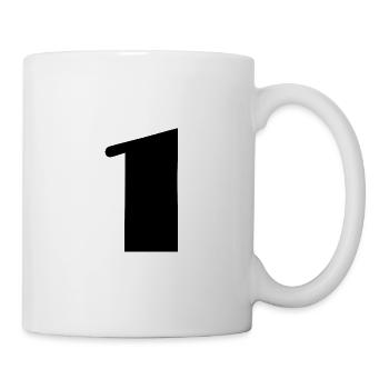 1. 1 YEAR. 1st ANNIVERSARY. 1 YEAR BIRTHDAY - Mug - white - Right