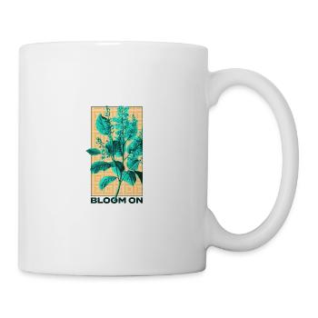 Flora und Fauna Pflanzen Design - Tasse - Weiß - Rechts