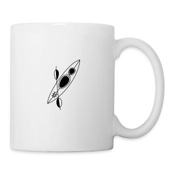 Canoë kayak - Mug blanc - blanc - Droite