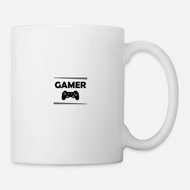 GAMER - Mug blanc - blanc