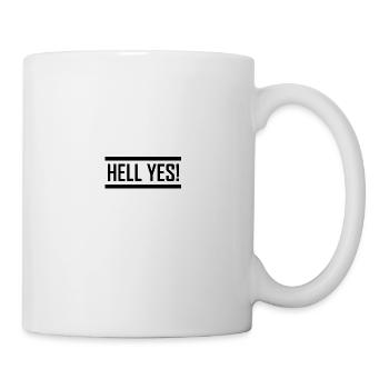 HELL YES! - Mug - white - Right