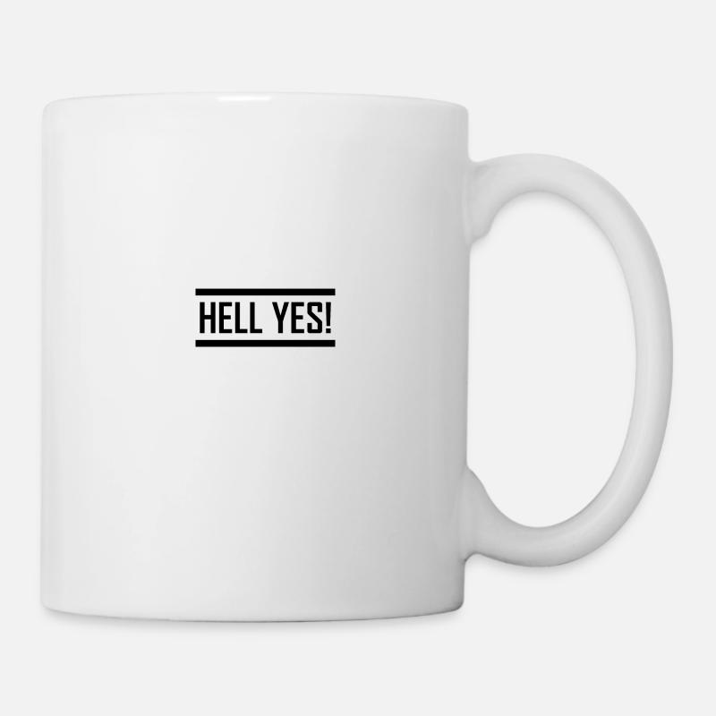 PUTAIN, OUI! - Mug blanc - blanc