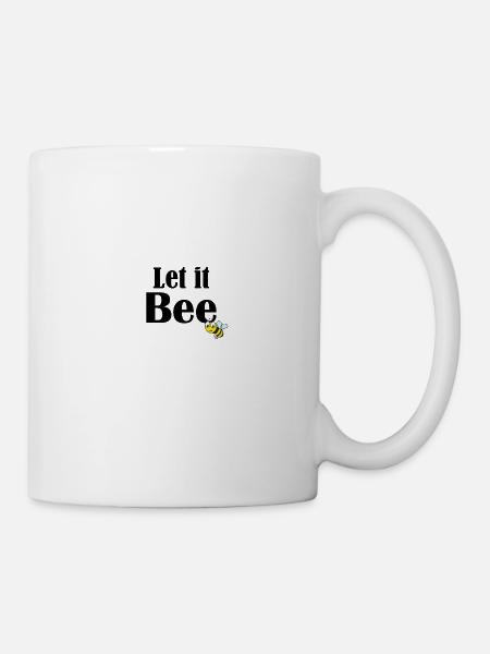 Let it bee - Tasse - Weiß
