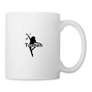 Danse Hip Hop Au centre de l’écriture - Mug blanc - blanc - Droite