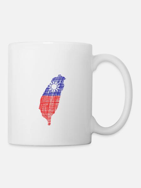 Taiwan - Tasse - Weiß