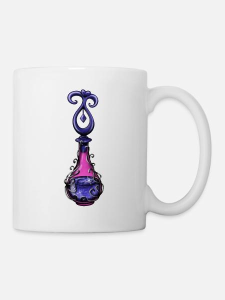 Blue Magic Bottle - Mug - white