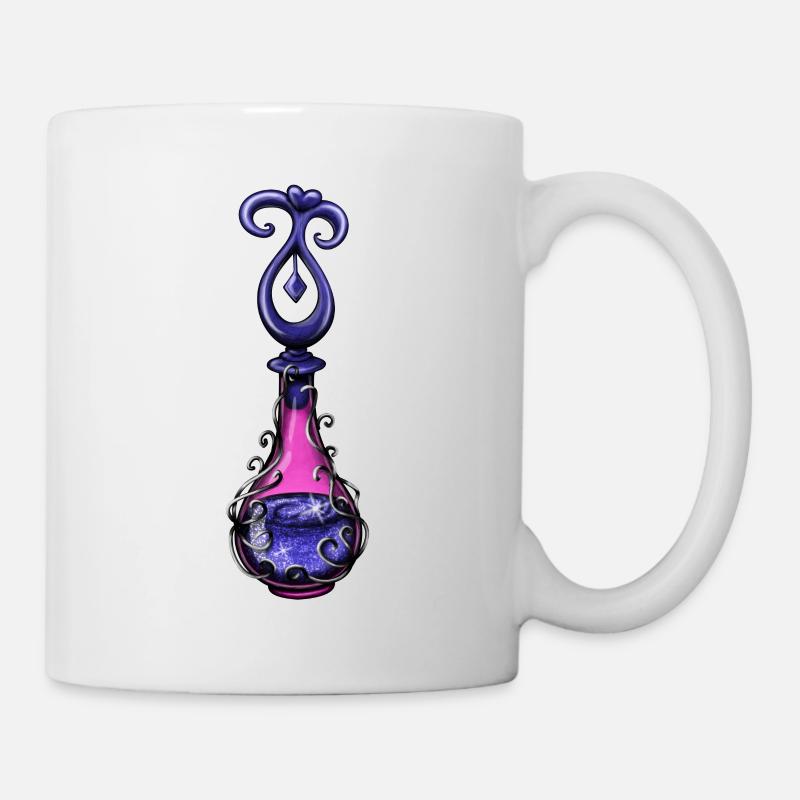 Blue Magic Bottle - Mug - white
