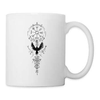Vegvisir - Tasse - Weiß - Rechts