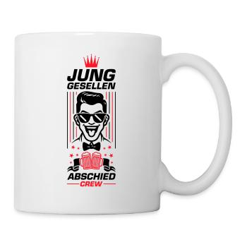 Junggesellen Abschied Crew - Tasse - Weiß - Rechts