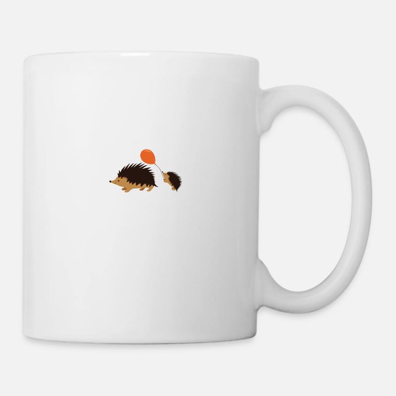 Igel - Tasse - Weiß