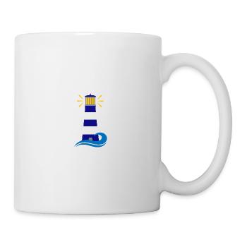 Leuchtturm - Tasse - Weiß - Rechts