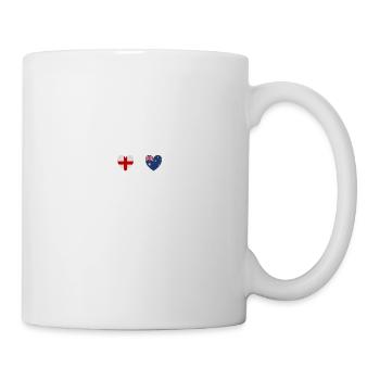 England und Australien Australisch Australia - Tasse - Weiß - Rechts