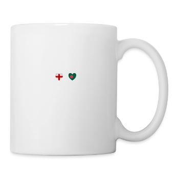 England and Bangladesh Bangladesh Flag Flags - Mug - white - Right