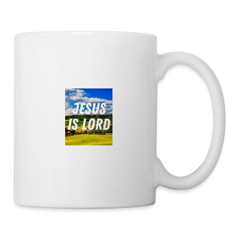 Jesus Is Lord - Christian Quote - Mug - white - Right