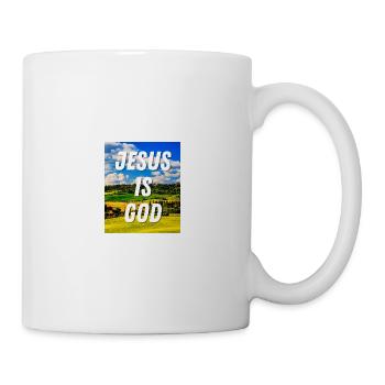 Jésus est Dieu - Citation chrétienne - Mug blanc - blanc - Droite