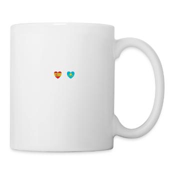 Espagne et Kazakhstan Drapeau kazakh Drapeaux - Mug blanc - blanc - Droite