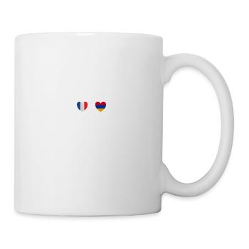France and Armenia Armenian flag Flags - Mug - white - Right