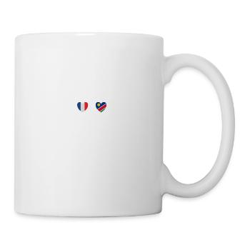 France and Namibia Namibian flag Flag - Mug - white - Right