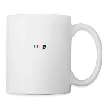 Italy and Pakistan Pakistan flag Flags - Mug - white - Right