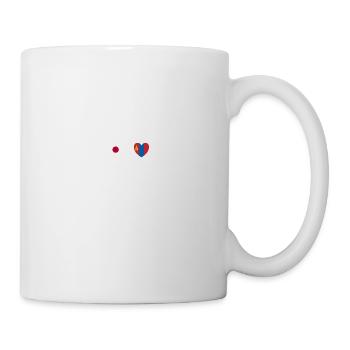 Japan and Mongolia Mongolian flag flags - Mug - white - Right