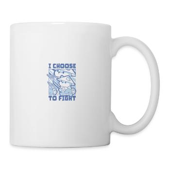 I choose fight - Mug - white - Right