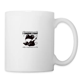 I choose fight - Mug - white - Right