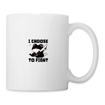 I choose fight - Mug - white - Right