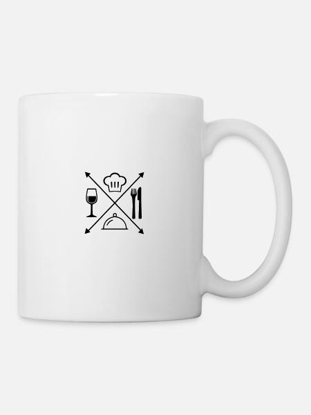 Restaurant - Mug blanc - blanc