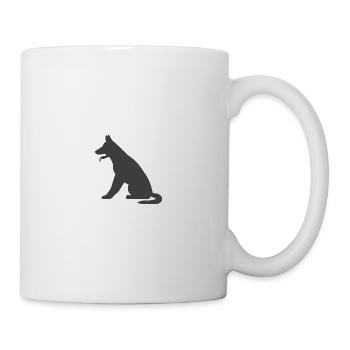 Hund - Tasse - Weiß - Rechts