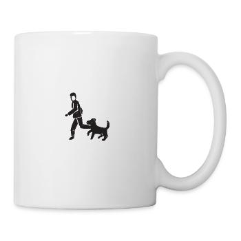 Hund - Tasse - Weiß - Rechts