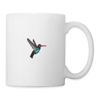 Vogel - Tasse - Weiß - Rechts